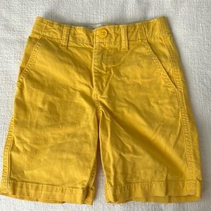 GAP Yellow shorts size 7